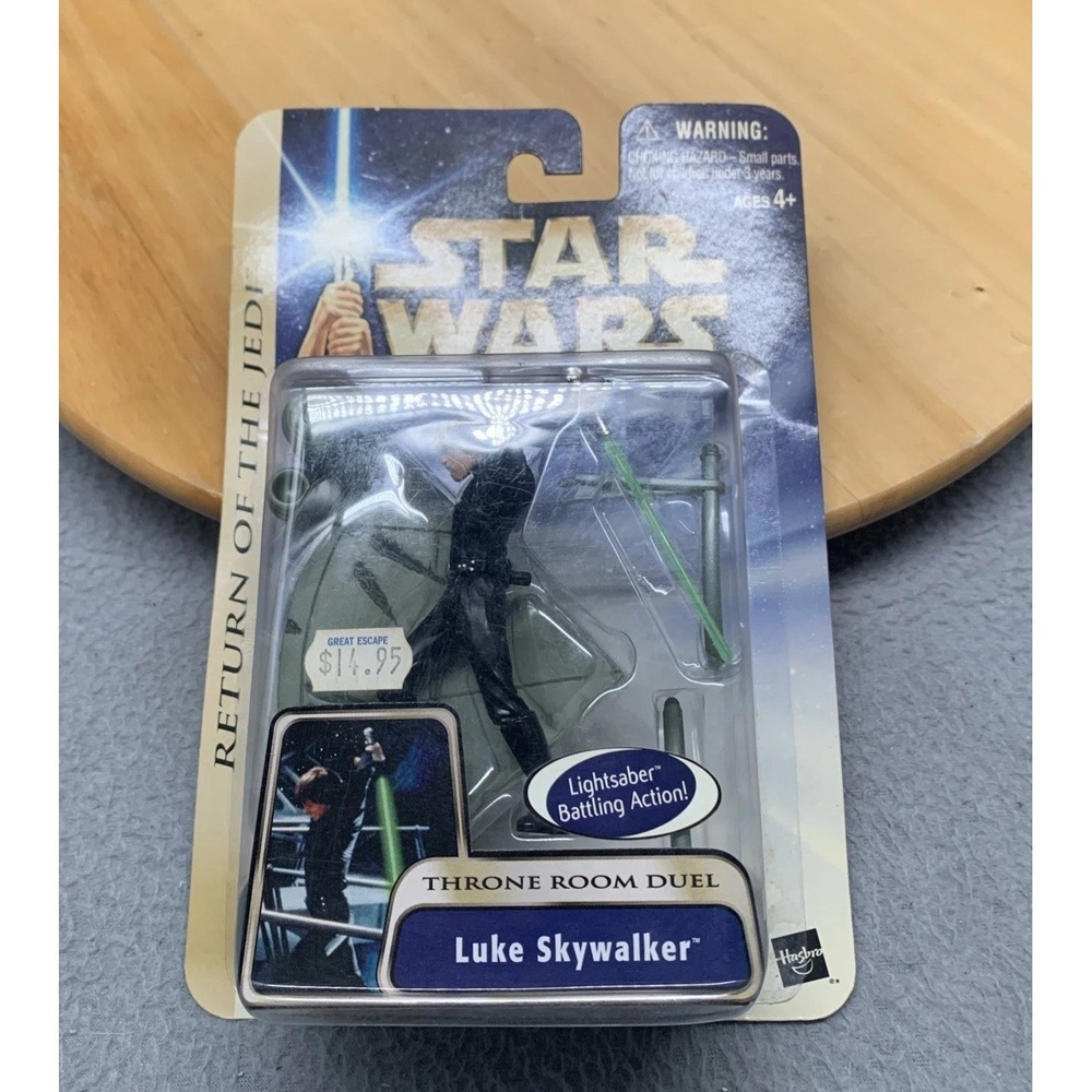 Star Wars Luke Skywalker '03#17 Throne Room Duel Return of the Jedi Saga 2003